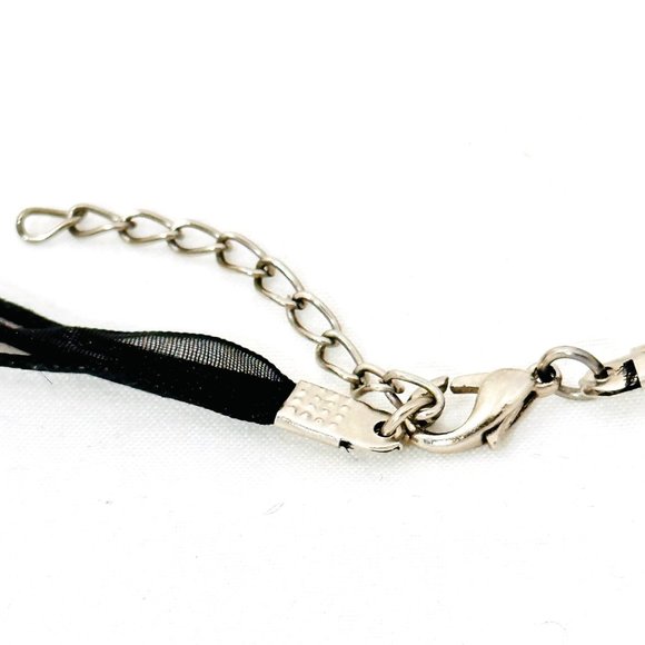 Art Glass Pendant on Ribbon Cord - Picture 6 of 6